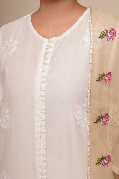 3 Piece - Embroidered Lawn Suit - KPS25-P3514 - Shop Now at Kayseria