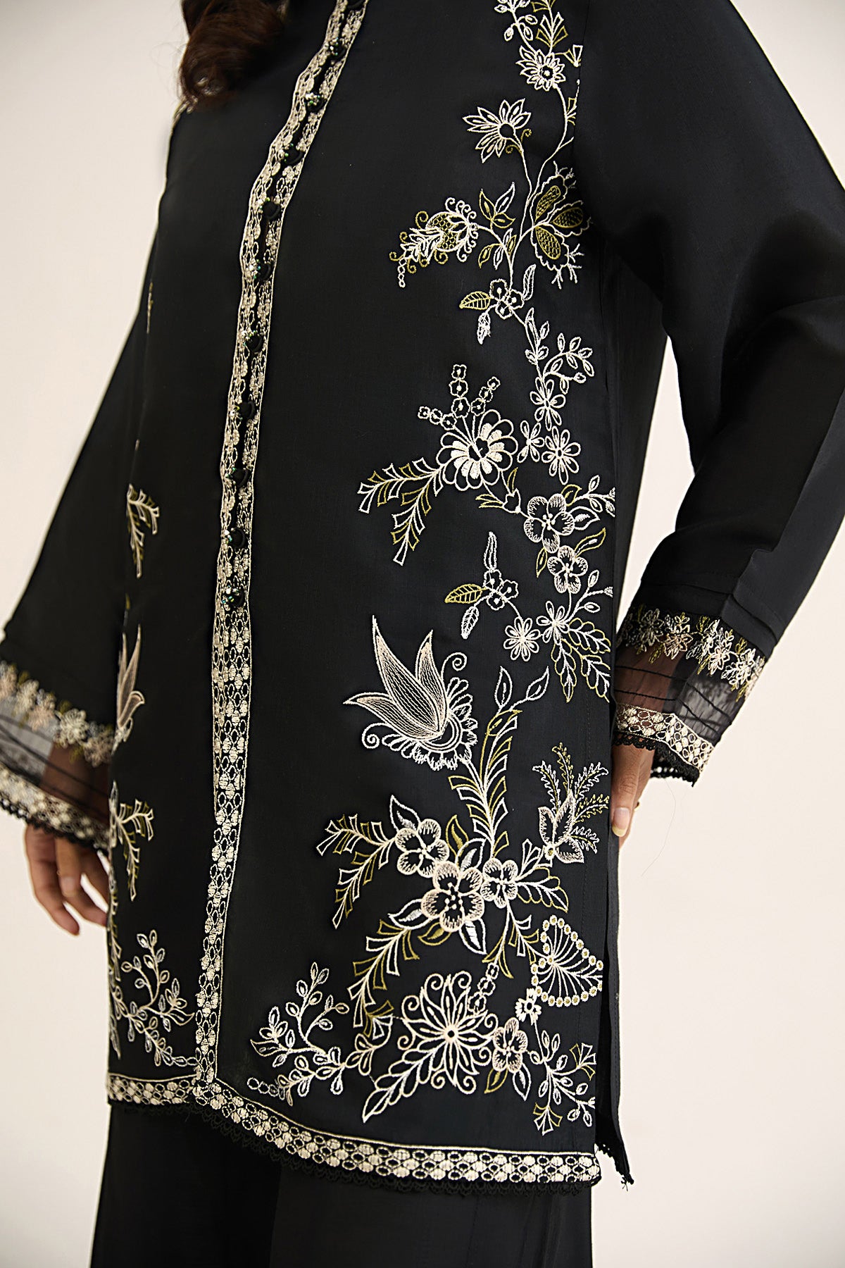 RAW SILK  |  EMBROIDERED - Shop Now at Kayseria