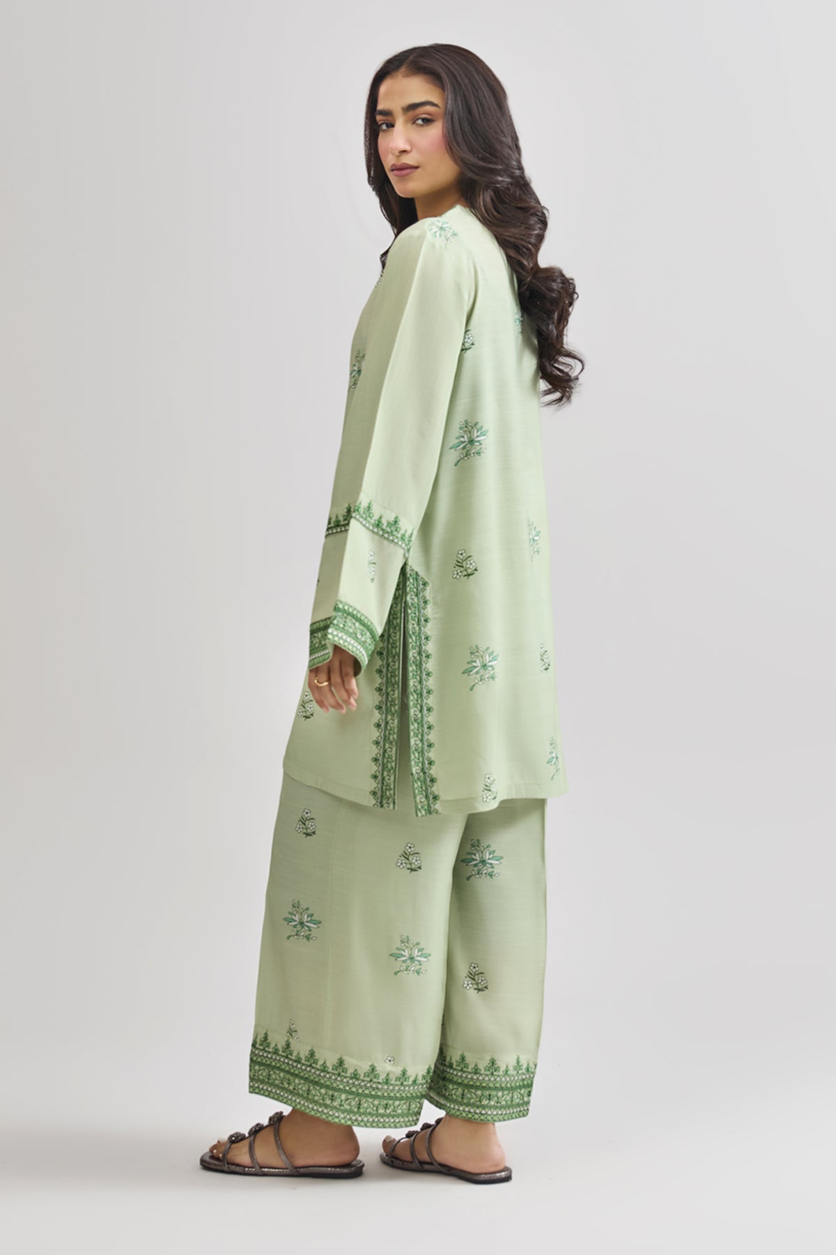 RAW SILK | EMBROIDERED