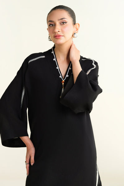 2 Piece - Embellished Jacquard Suit - KPS25-P3576 - Shop Now at Kayseria