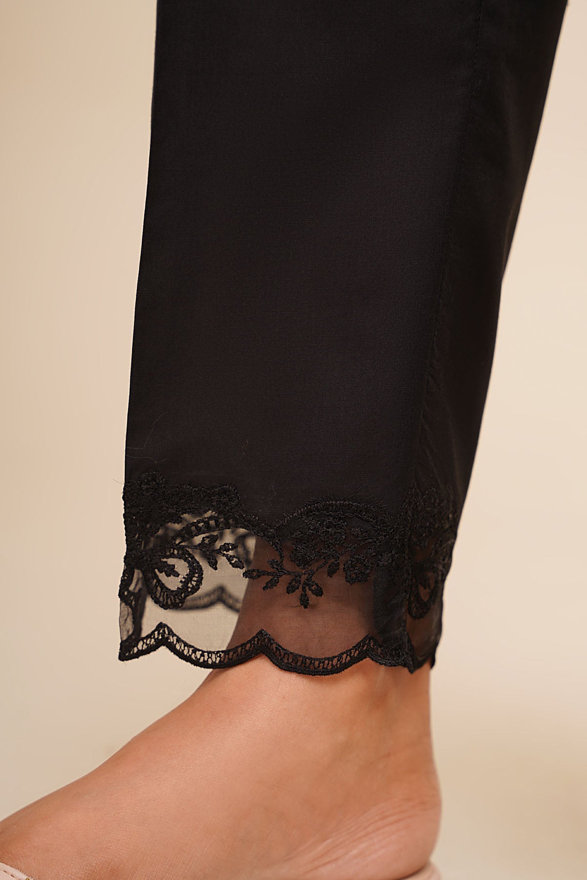 Embroidered Cambric Trousers - KPS25-P3623 - Shop Now at Kayseria