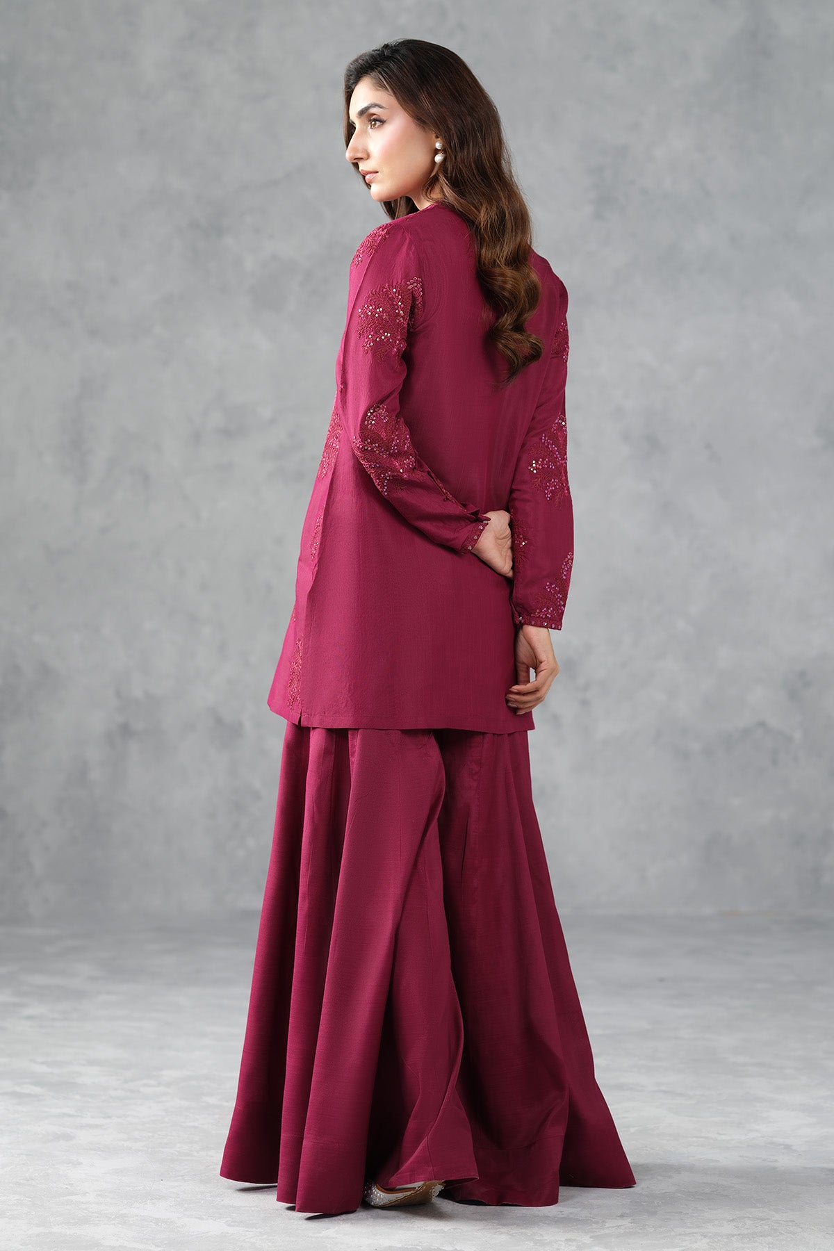 RAW SILK | EMBROIDERED