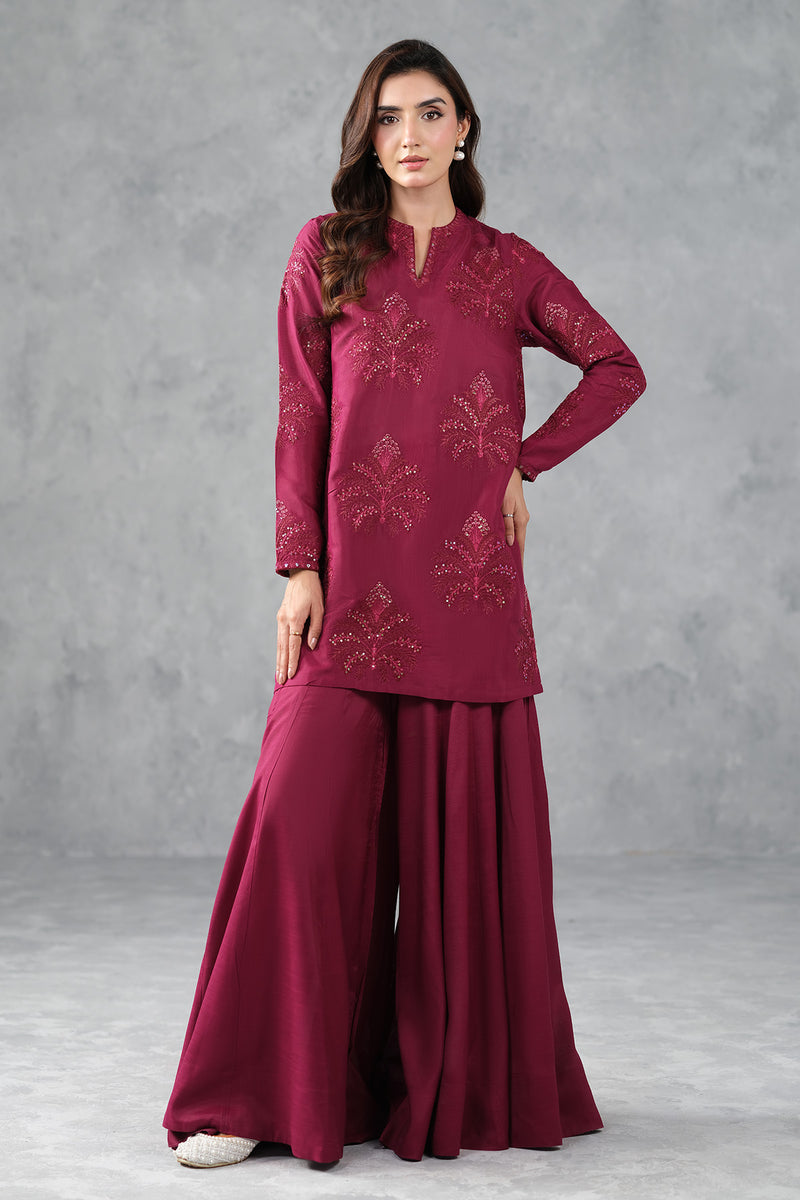 RAW SILK | EMBROIDERED