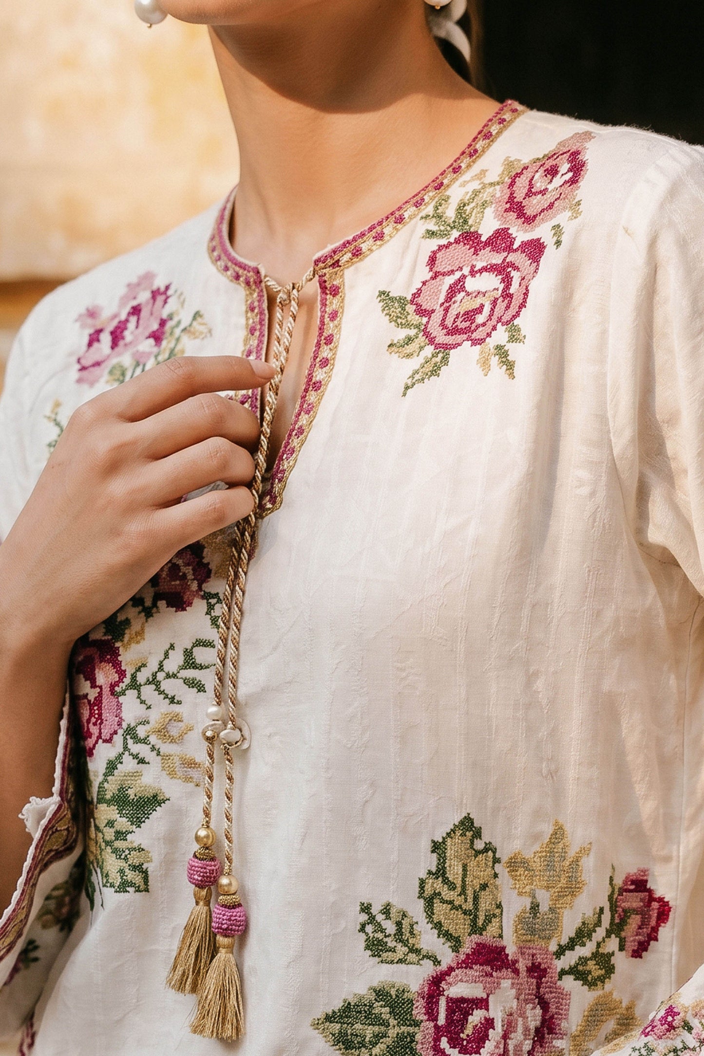 JACQUARD | EMBROIDERED