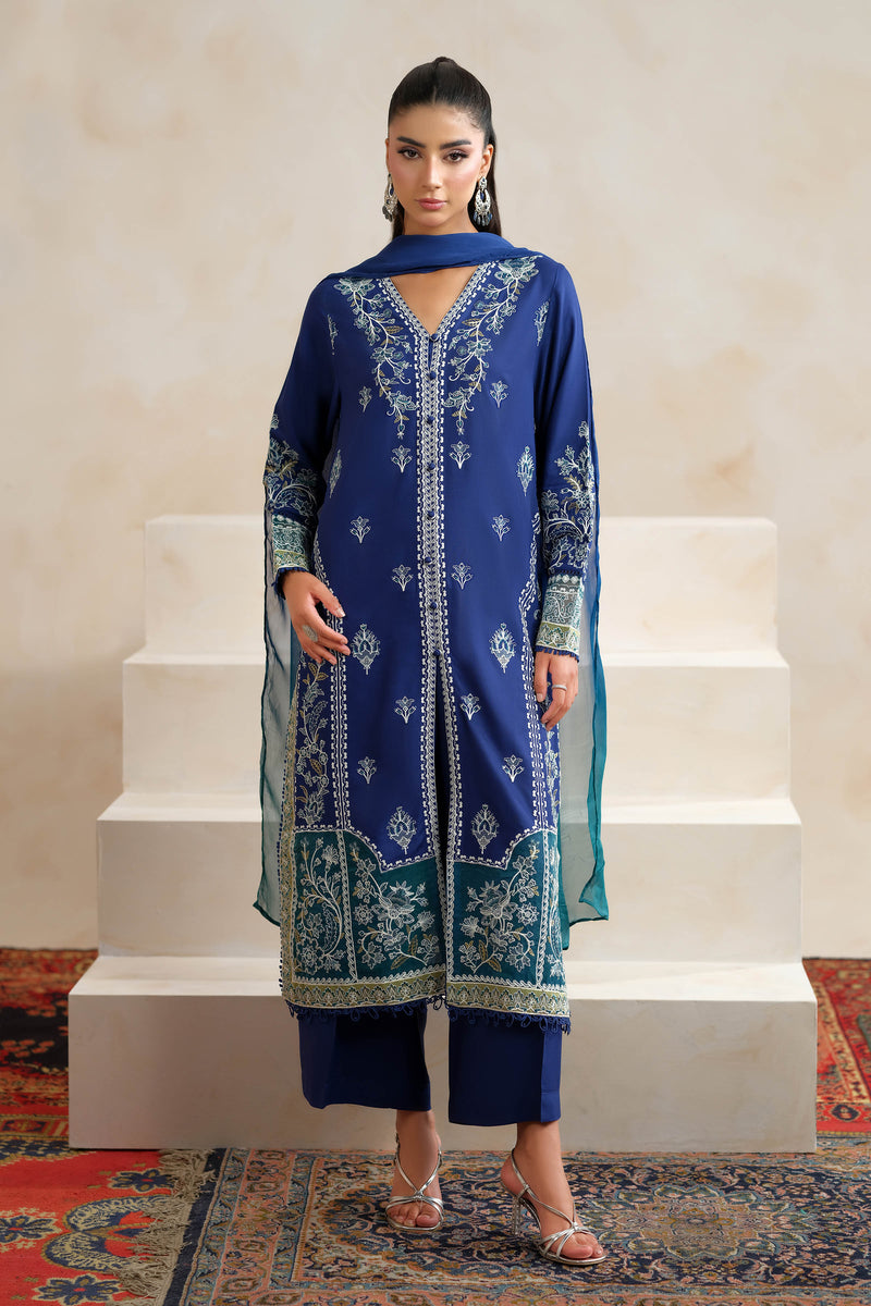 RAW SILK | EMBROIDERED