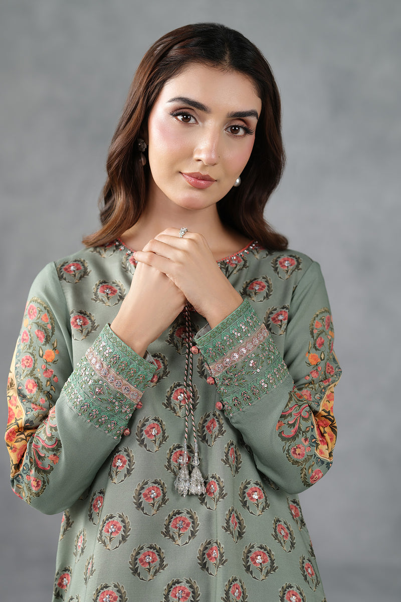 RAW SILK | EMBROIDERED