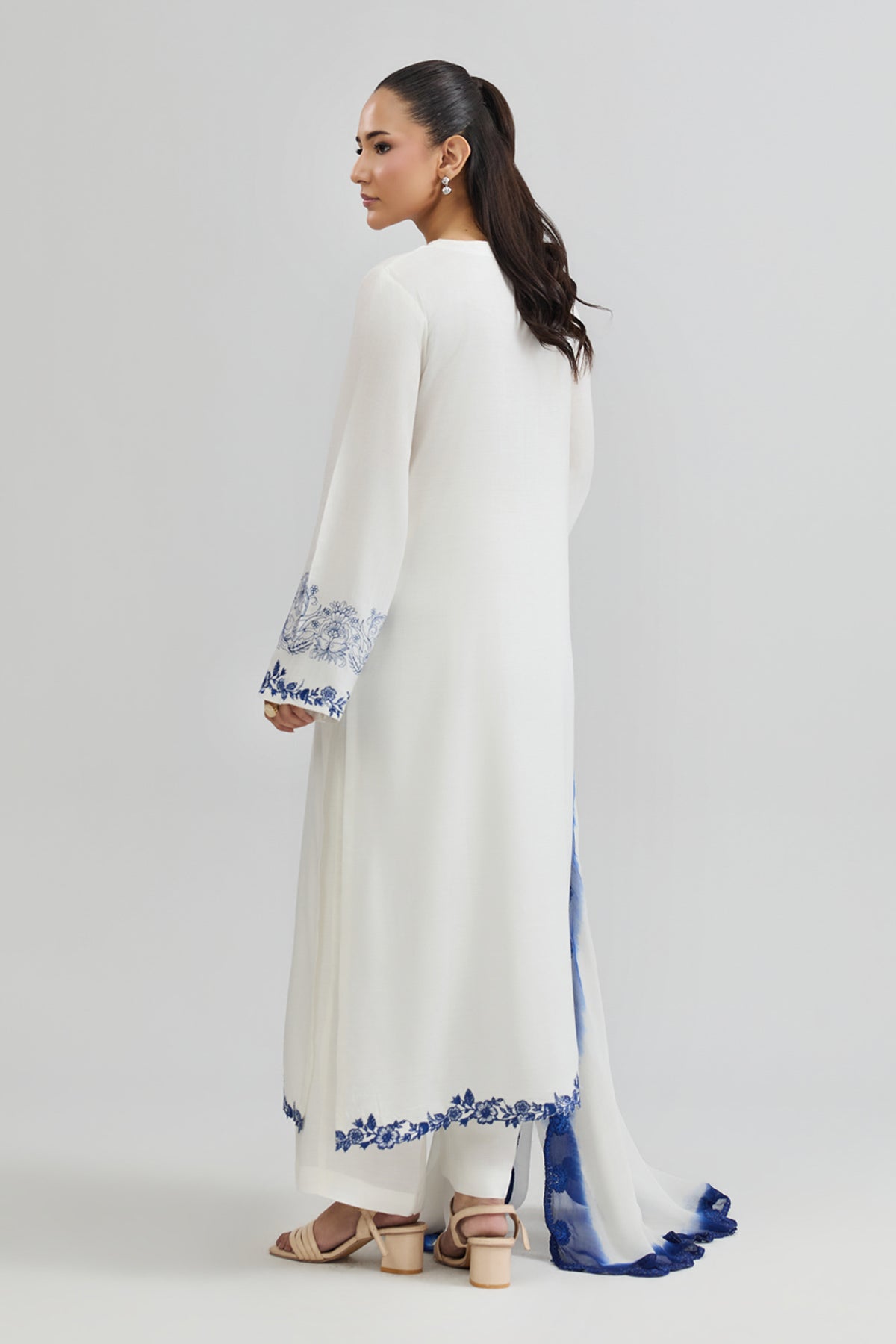 RAW SILK | EMBROIDERED