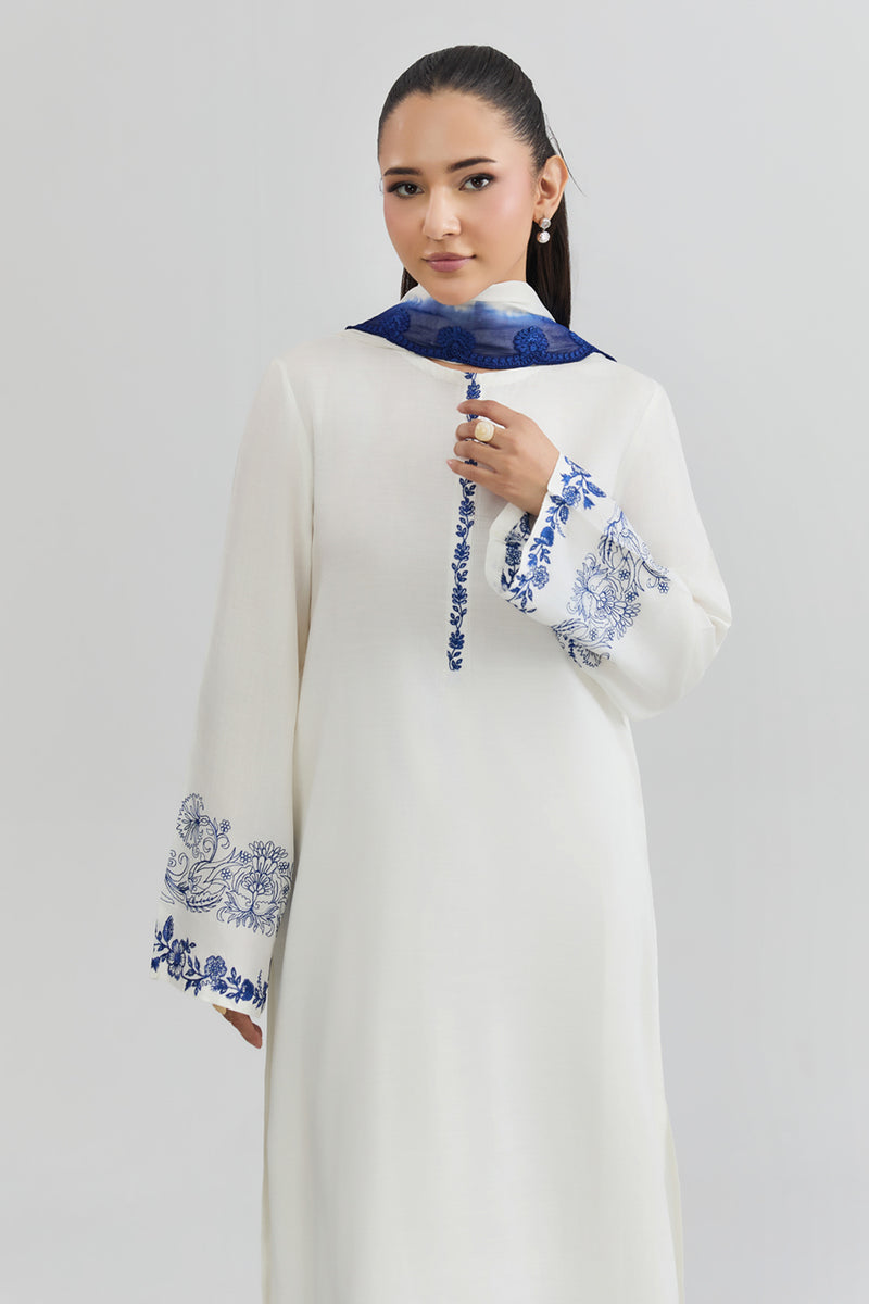 RAW SILK | EMBROIDERED