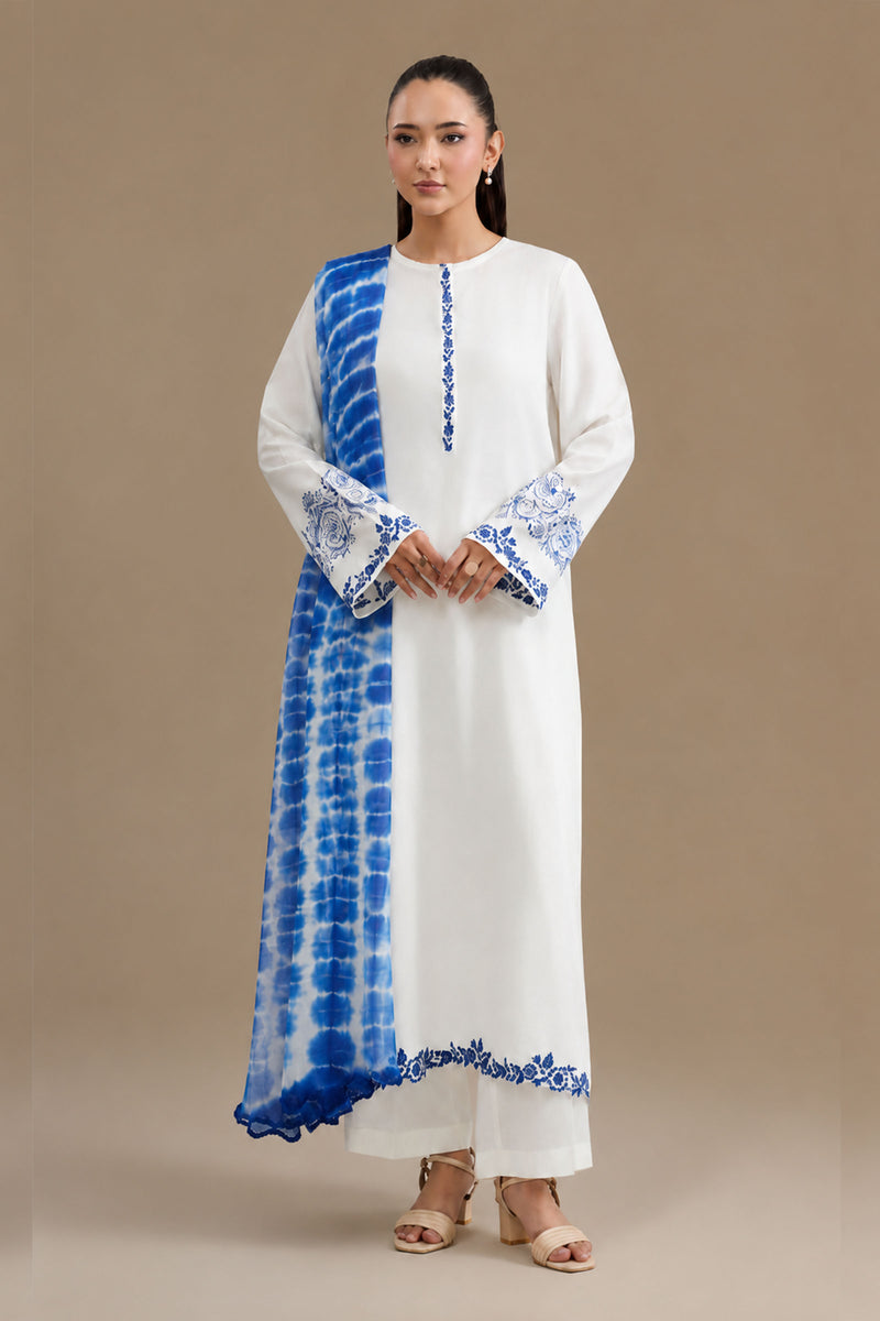 RAW SILK | EMBROIDERED