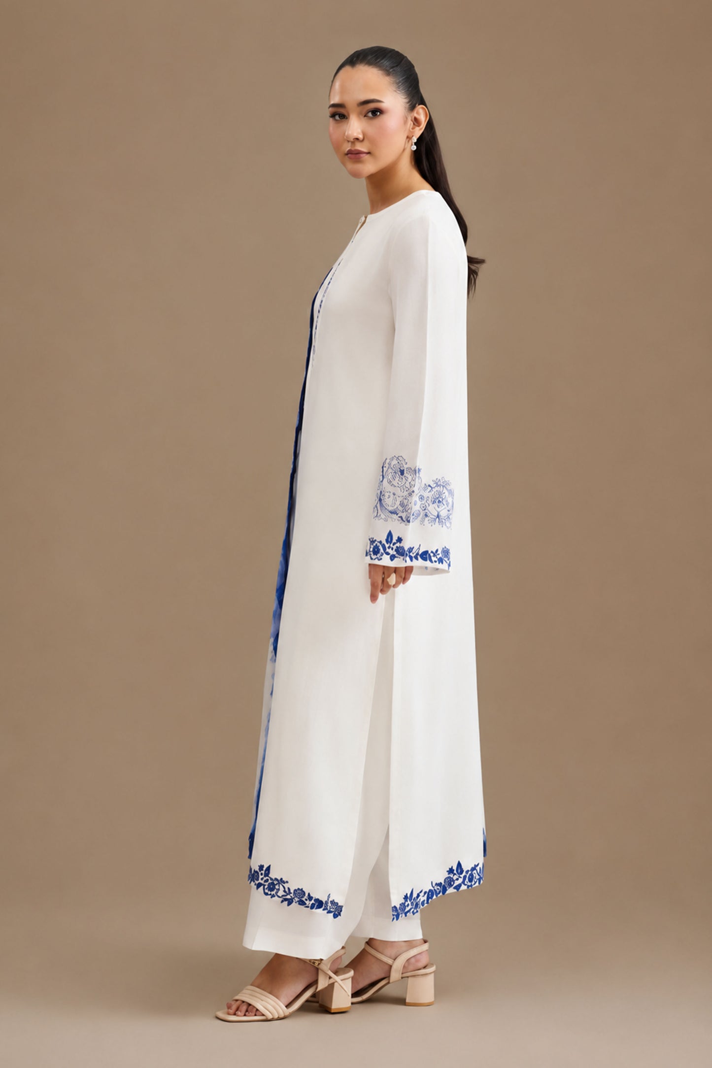 RAW SILK | EMBROIDERED