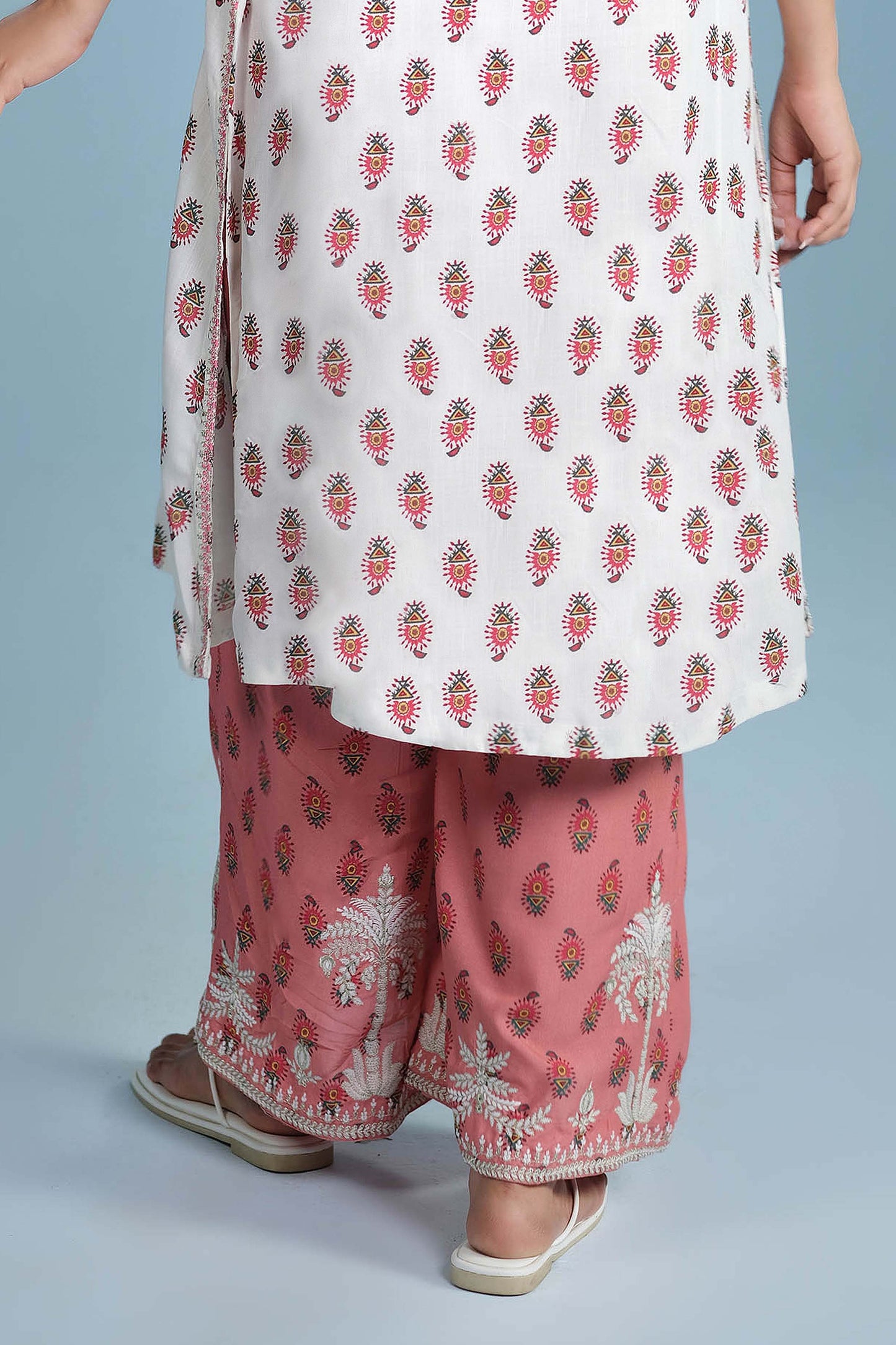 RAW SILK | EMBROIDERED