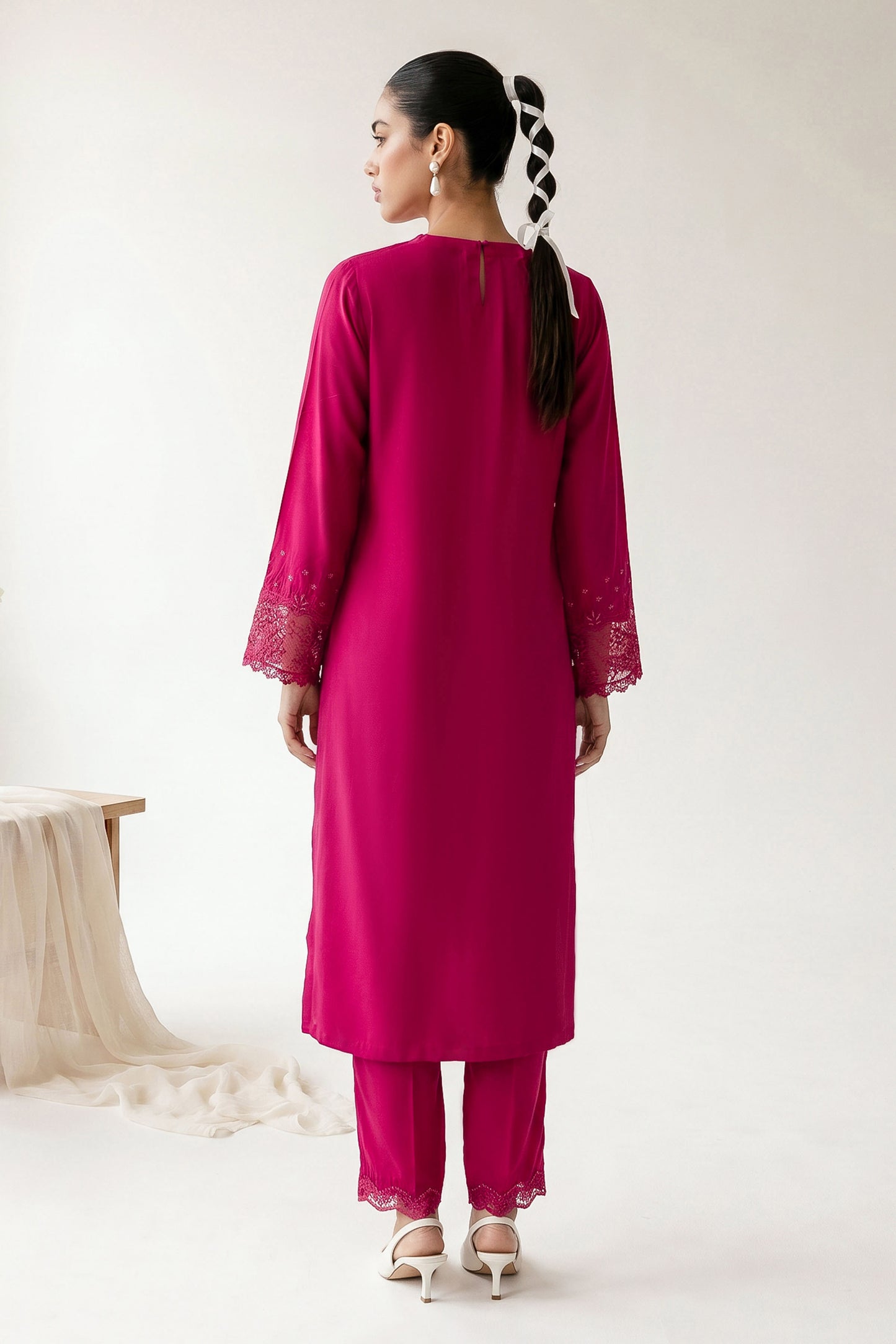 RAW SILK | EMBROIDERED