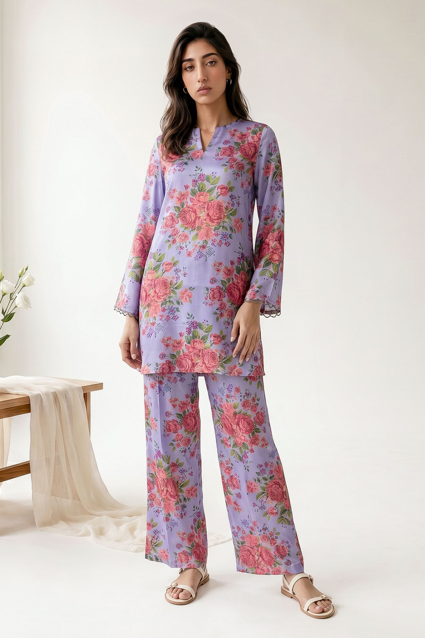 RAW SILK | PRINTED
