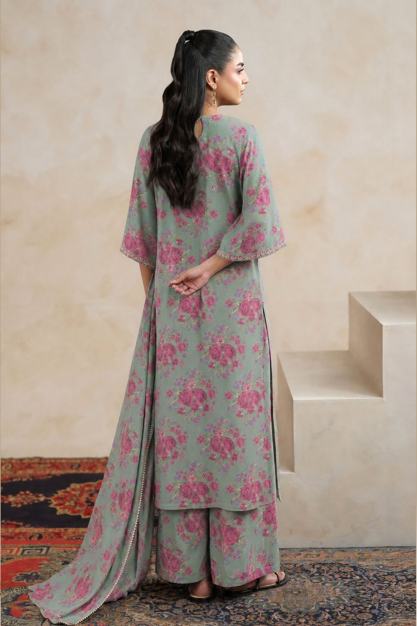 RAW SILK | EMBELLISHED