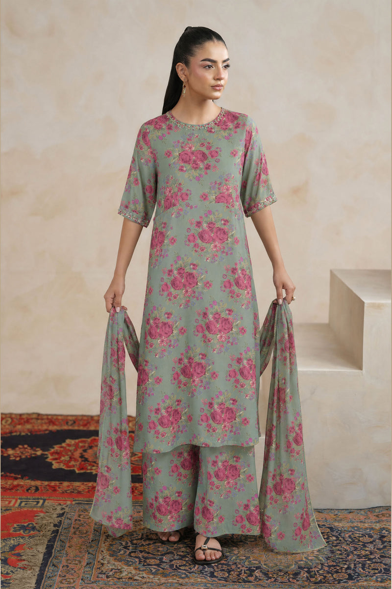 RAW SILK | EMBELLISHED