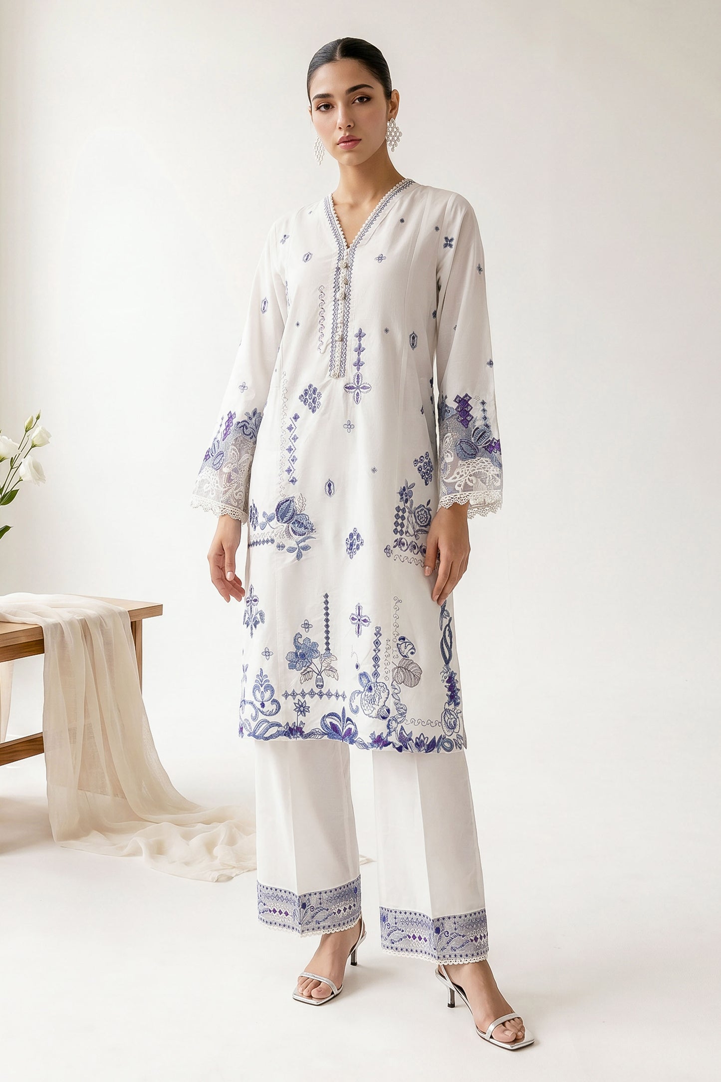 CAMBRIC | EMBROIDERED