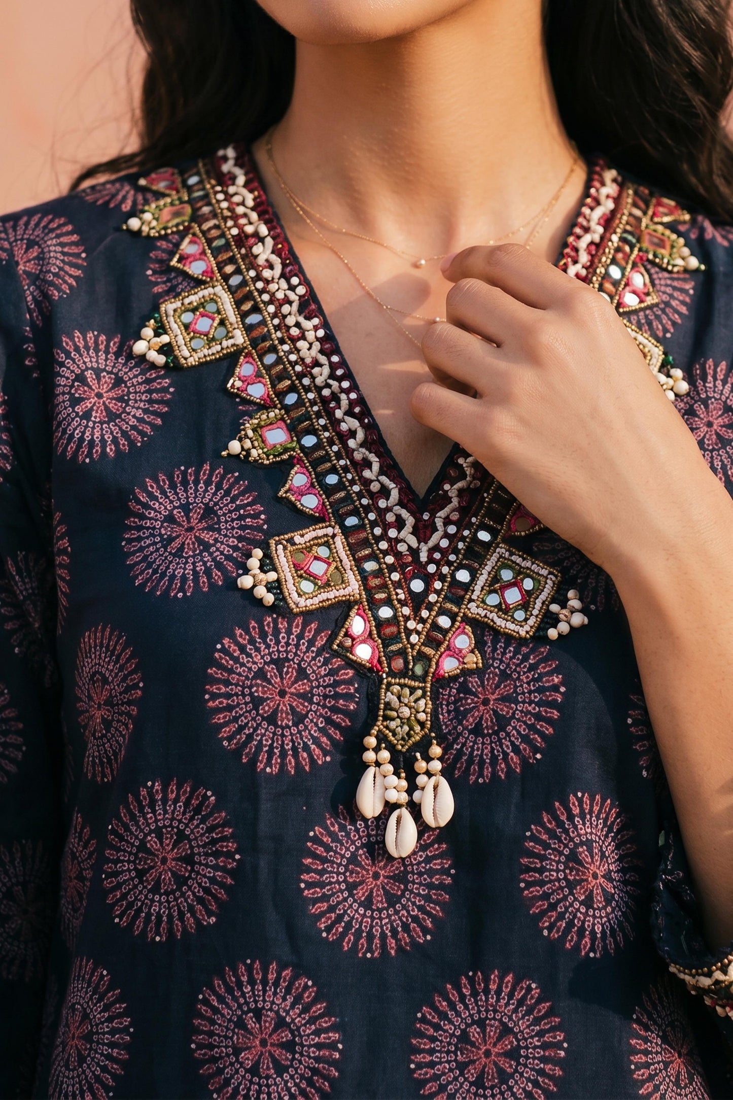 RAW SILK | EMBELLISHED
