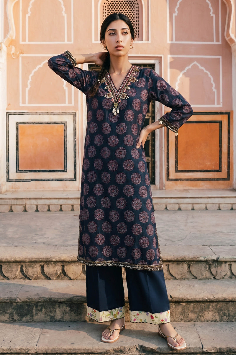 RAW SILK | EMBELLISHED
