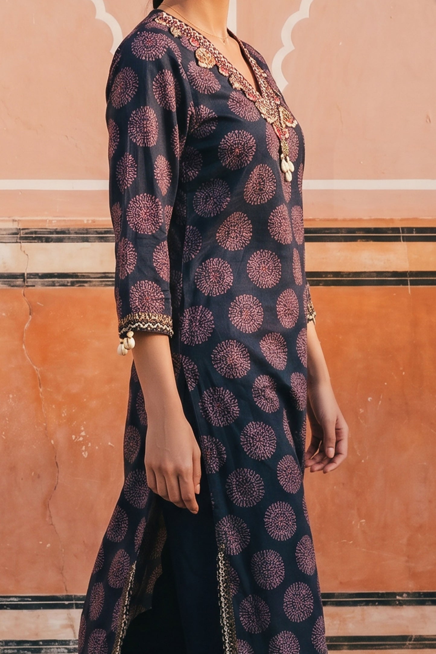 RAW SILK | EMBELLISHED