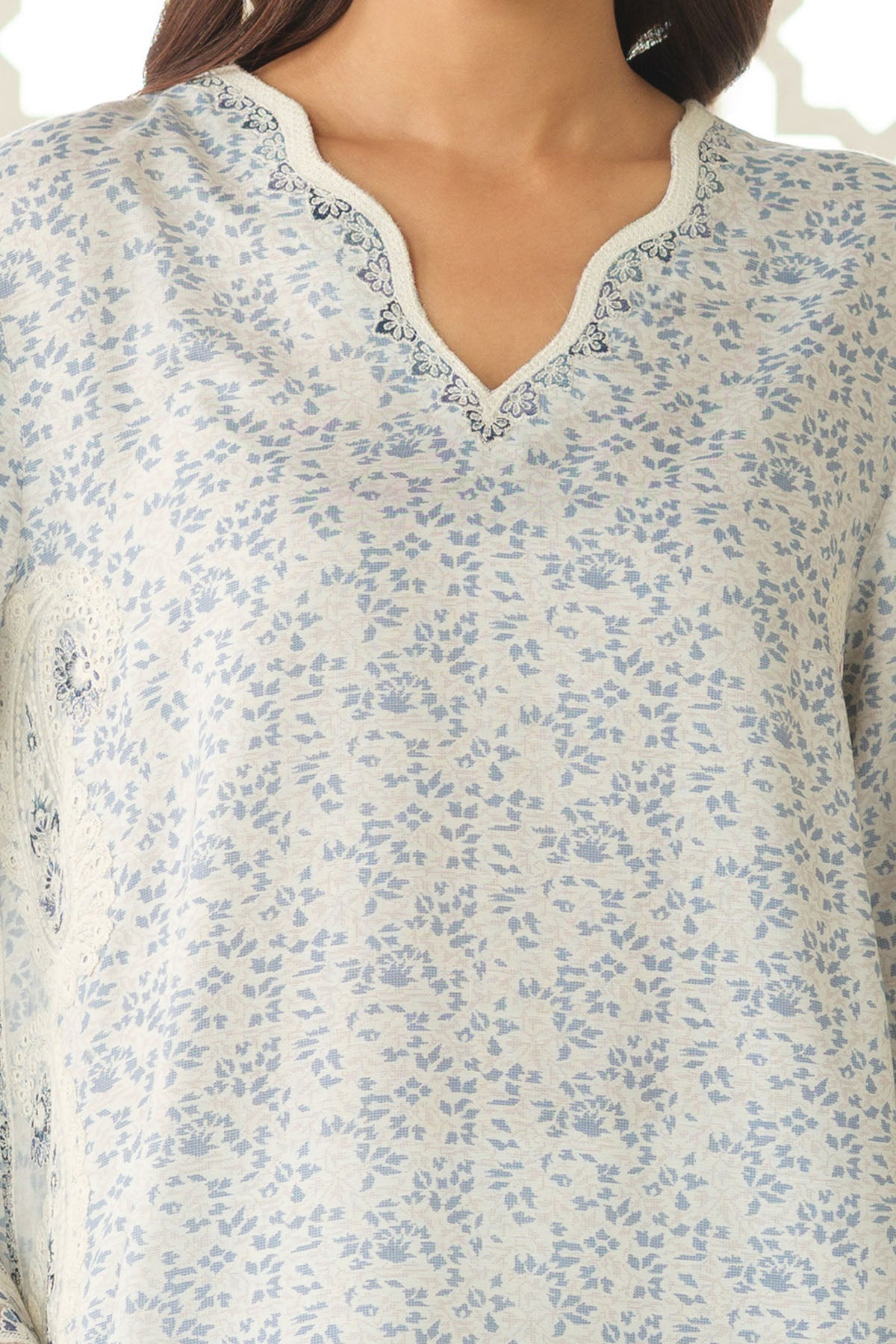 RAW SILK | EMBROIDERED