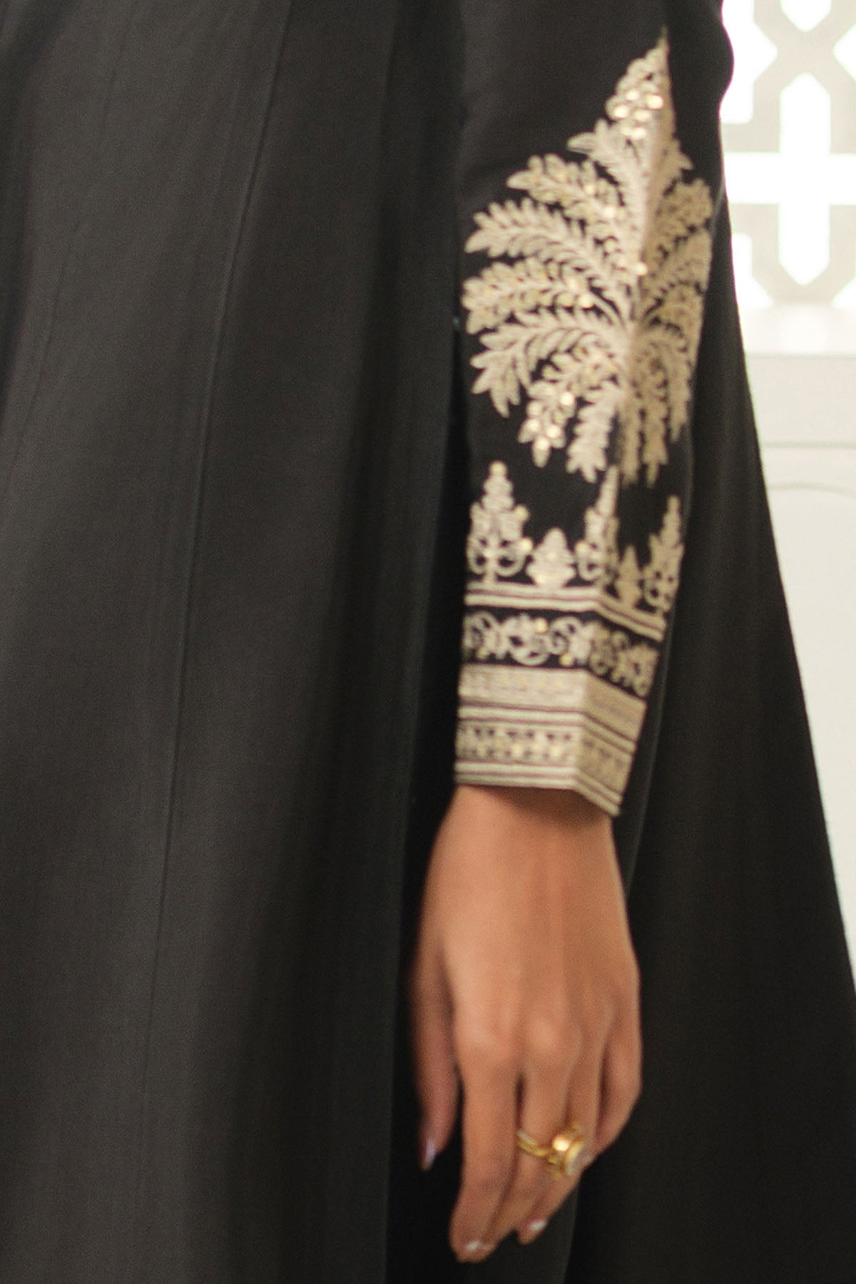 RAW SILK | EMBROIDERED