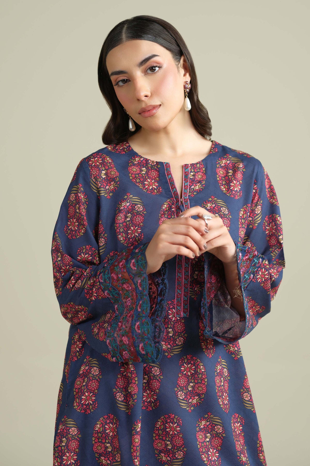 SELF JACQUARD | EMBROIDERED