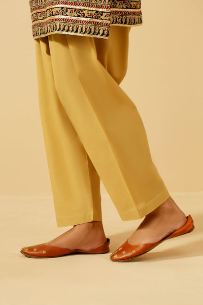 Dyed Khaddar Shalwar - KPW24-P3060-60 - Shop Now at Kayseria