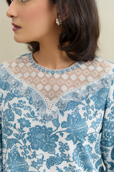 RAW SILK | EMBROIDERED | KPW25-P3668