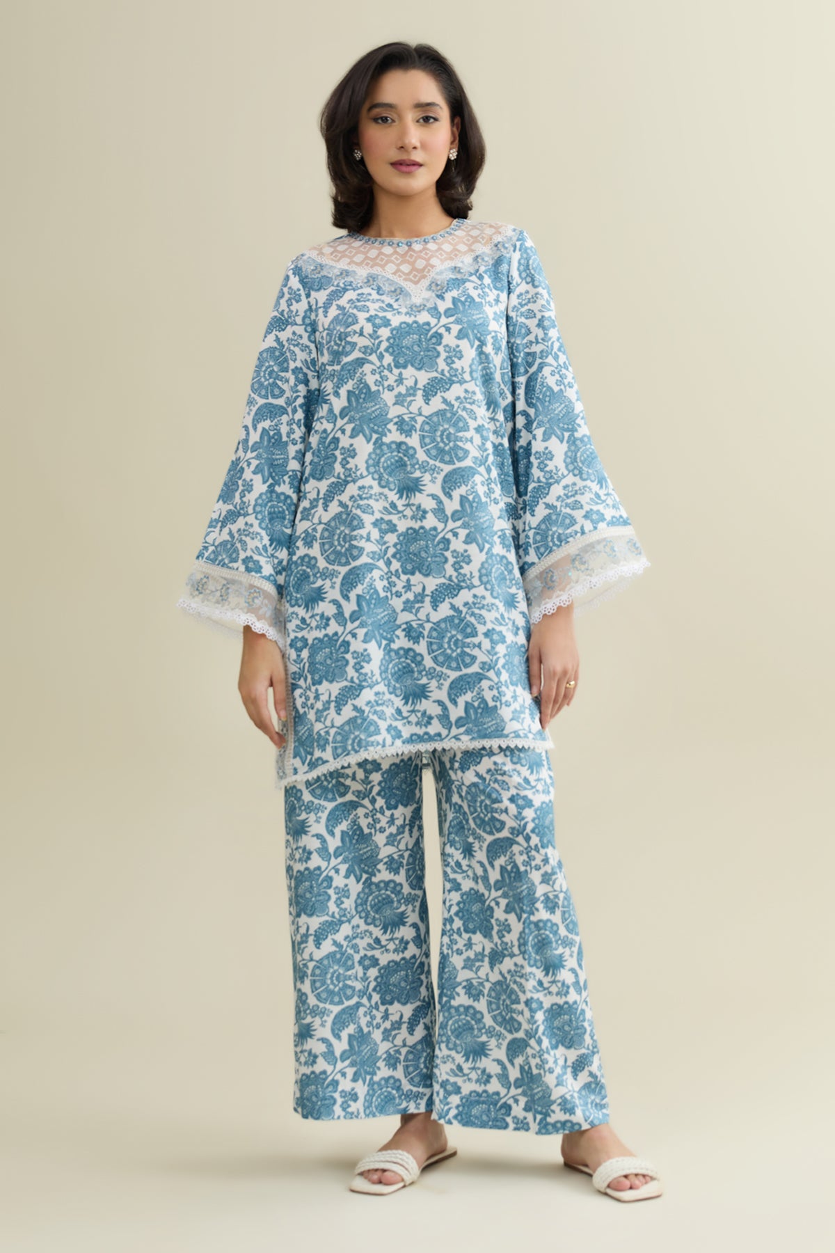 RAW SILK | EMBROIDERED | KPW25-P3668