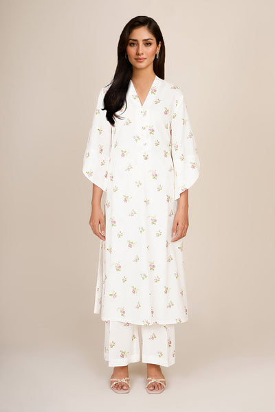 2 Piece - Printed Khaddar Suit - KPW25-P3670