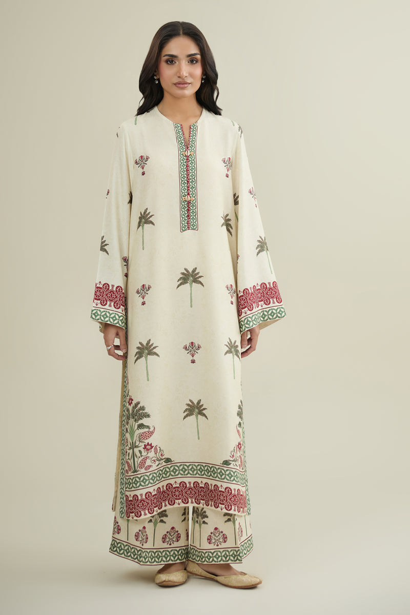 2 Piece - Printed Suit - KPW25-P3676 - Shop Now at Kayseria
