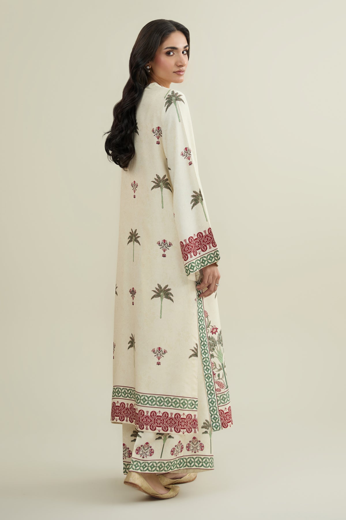 2 Piece - Printed Suit - KPW25-P3676 - Shop Now at Kayseria