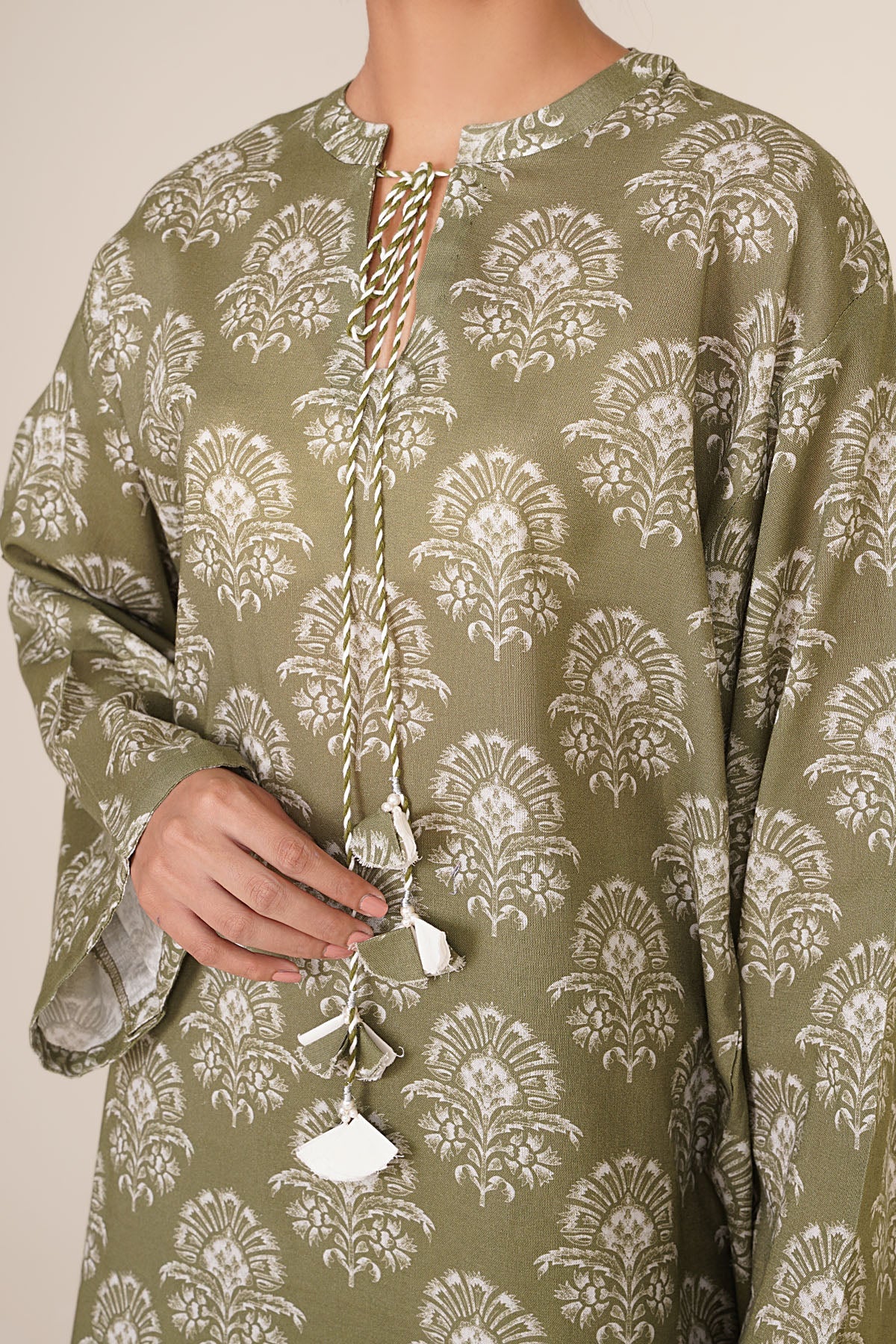 2 Piece - Printed Khaddar Suit - KPW25-P3685