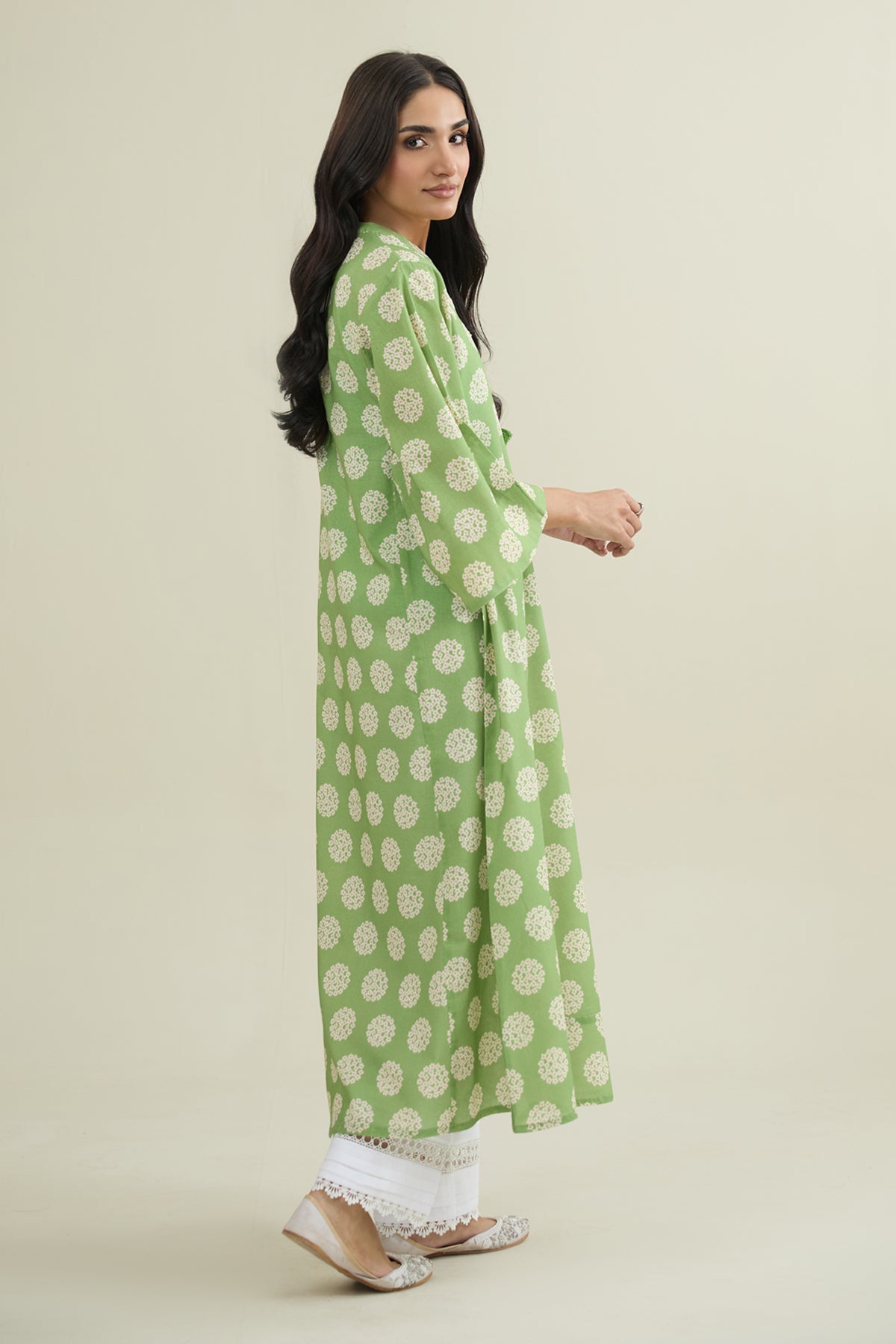 Printed Khaddar Shirt - KPW25-P3687 - Shop Now at Kayseria