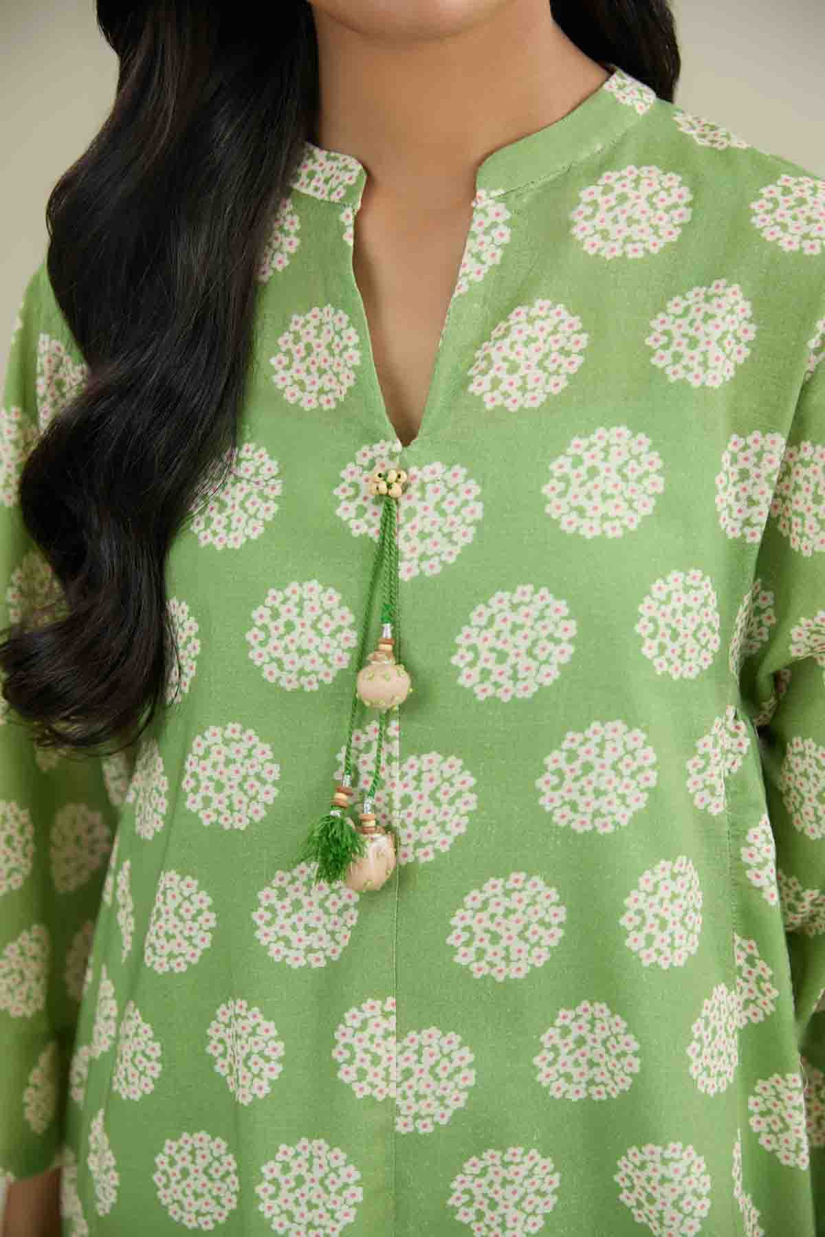 Printed Khaddar Shirt - KPW25-P3687