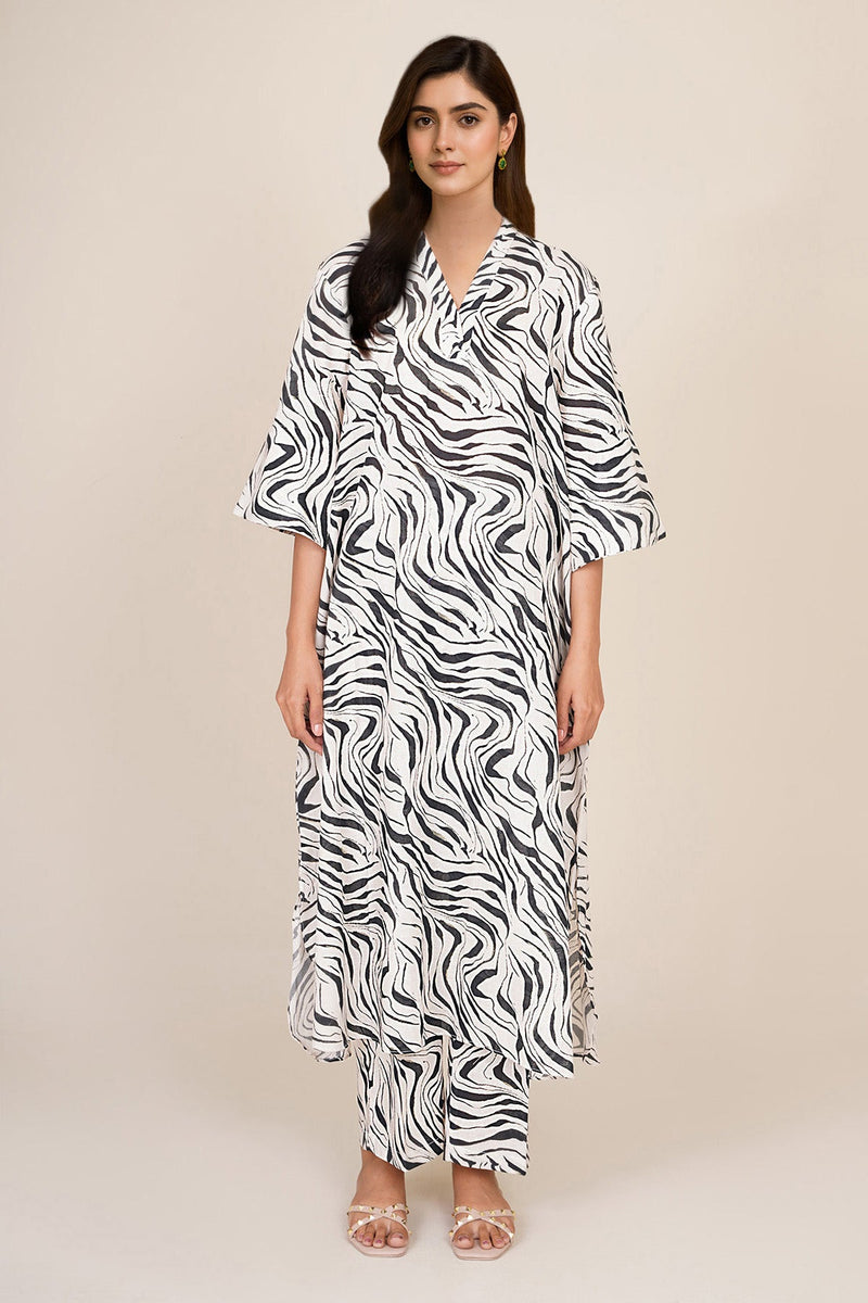 2 Piece - Printed Khaddar Suit - KPW25-P3688 - Shop Now at Kayseria