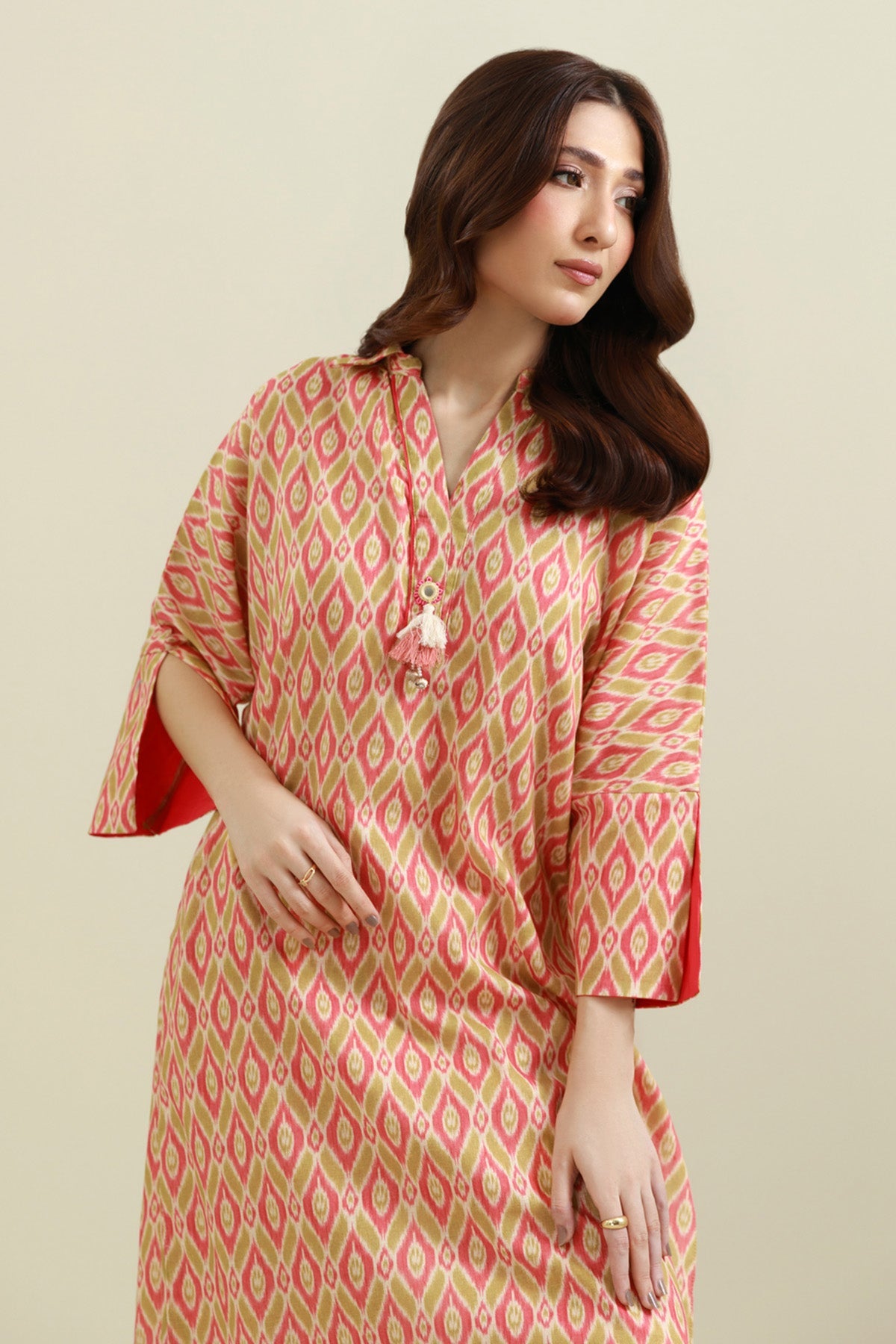 2 Piece - Printed Khaddar Suit - KPW25-P3699 - Shop Now at Kayseria