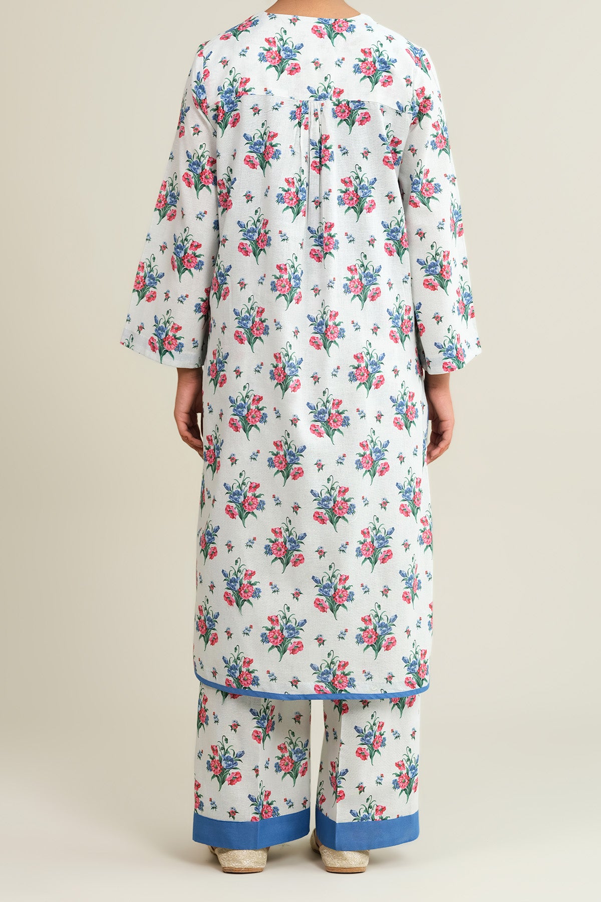 2 Piece - Printed Khaddar Suit - KPW25-P3706