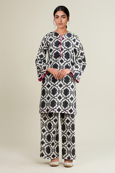 2 Piece - Printed Khaddar Suit - KPW25-P3707 - Shop Now at Kayseria