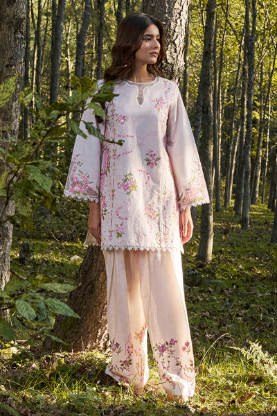 2 Piece - Printed & Embroidered Khaddar Suit - KPW25-P3728 - Shop Now at Kayseria