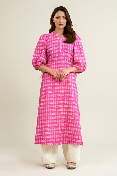 Printed Khaddar Shirt - KPW25-P3761