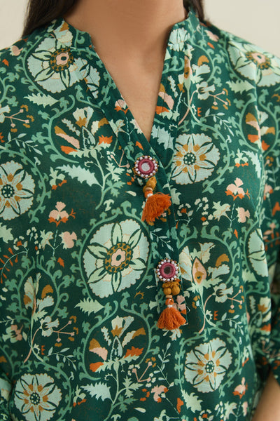 2 Piece - Printed Suit - KPW25-P3768 - Shop Now at Kayseria