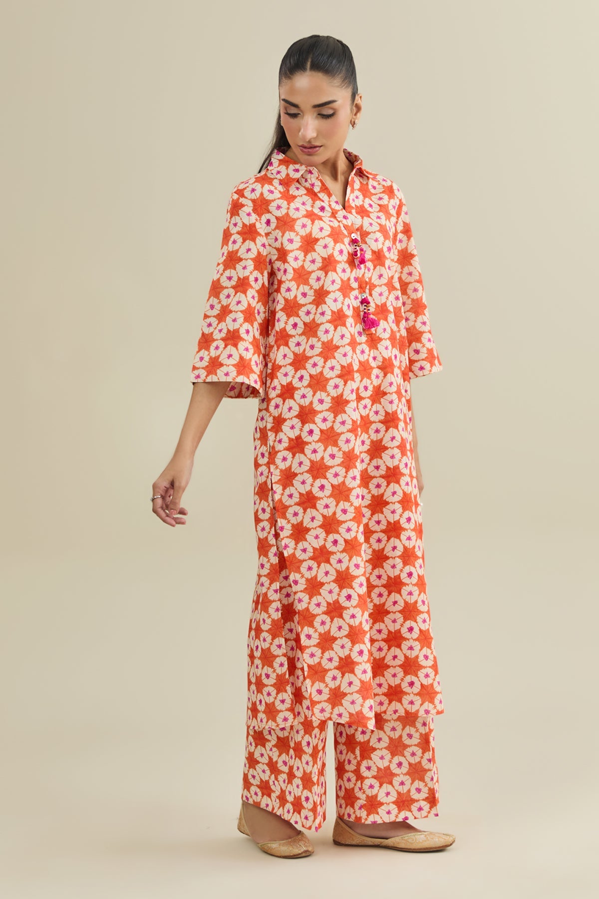 2 Piece - Printed Khaddar Suit - KPW25-P3770 - Shop Now at Kayseria