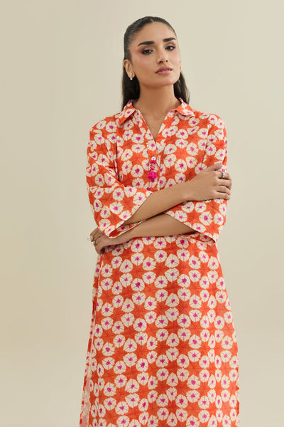 2 Piece - Printed Khaddar Suit - KPW25-P3770 - Shop Now at Kayseria