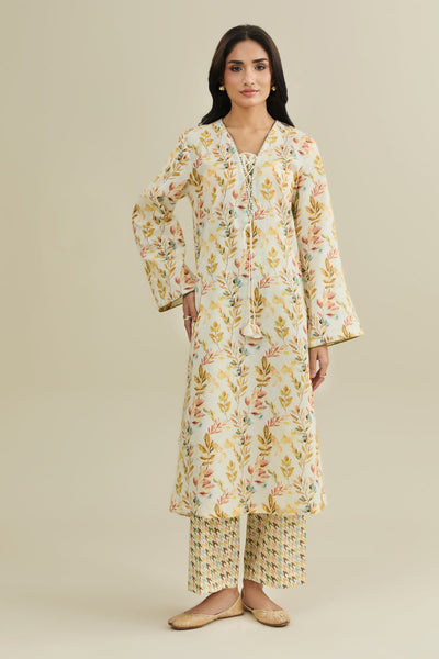 2 Piece - Printed Khaddar Suit - KPW25-P3797 - Shop Now at Kayseria