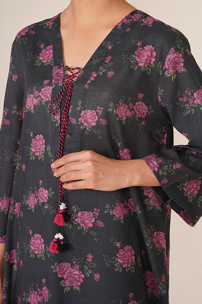 2 Piece - Printed Khaddar Suit - KPW25-P3802