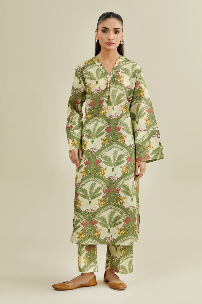 2 Piece - Printed Khaddar Suit - KPW25-P3817 - Shop Now at Kayseria