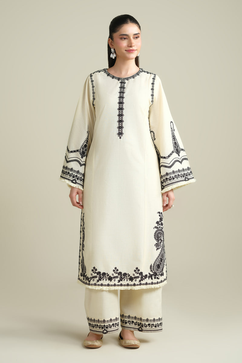 CROSS HATCH | EMBROIDERED
