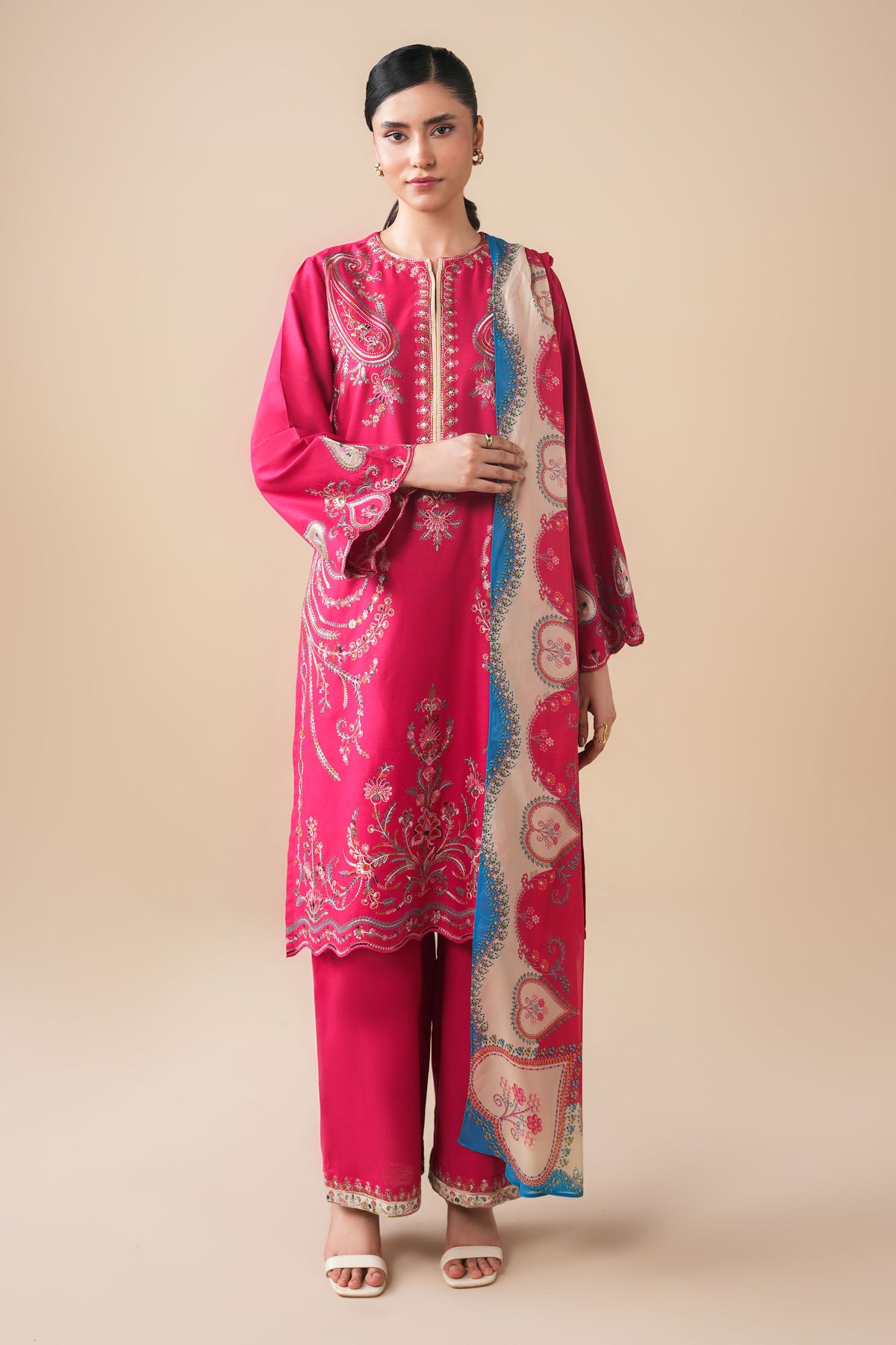 KHADDAR | EMBROIDERED