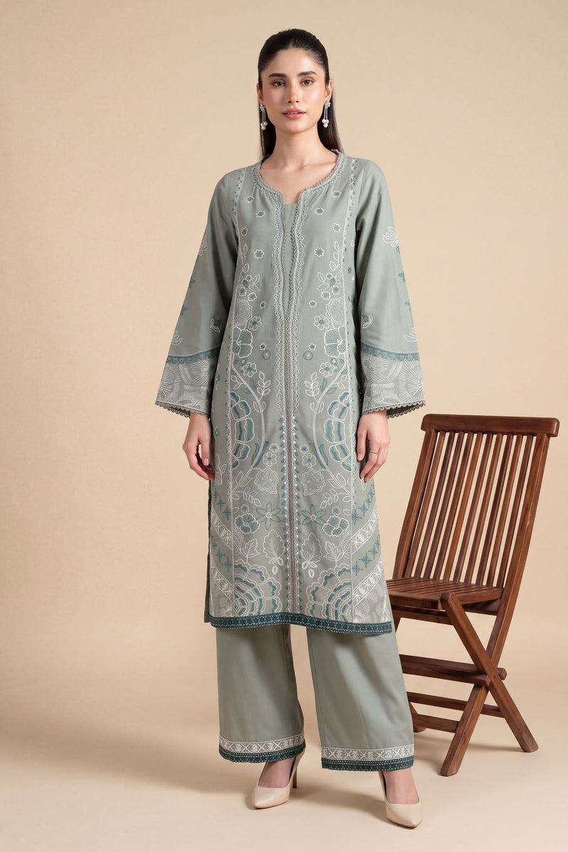 KHADDAR | EMBROIDERED
